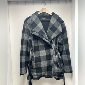 Beautiful Plaid Jacket by Coffee Shop New York Sz L